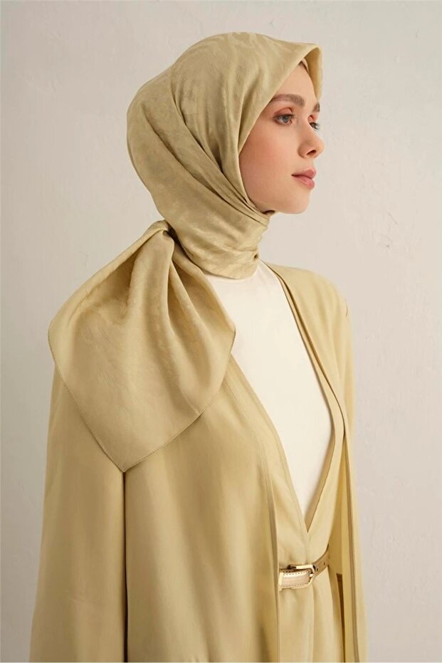 Eșarfă Pamora Bej, Eșarfă elegantă - 1