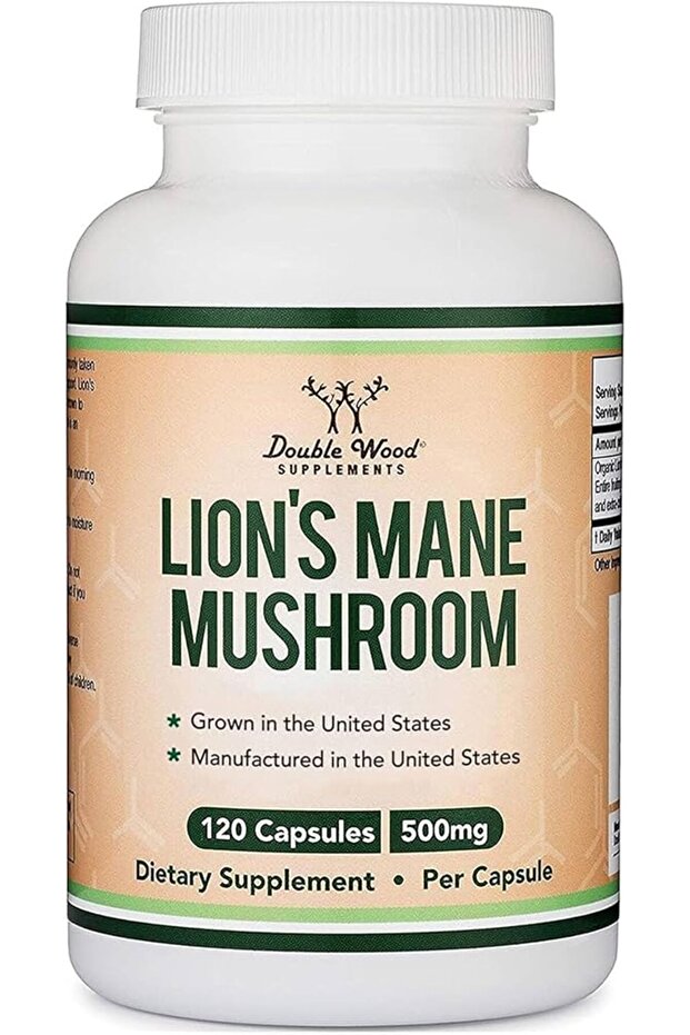 Lion's Mane Mushroom 500 mg 120 capsules