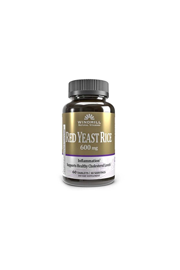 Red Yeast Rice 600 mg 60 Tablets