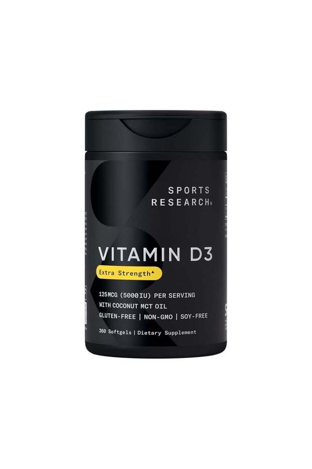 Vitamin D3 5000iu Unflavored 360 Softgels