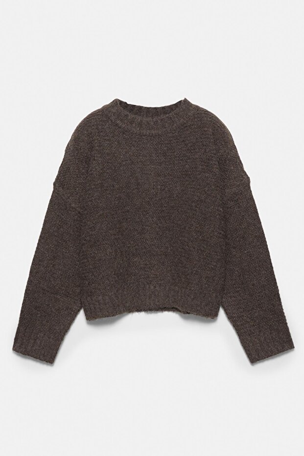 Kalın örgü kazak - 7