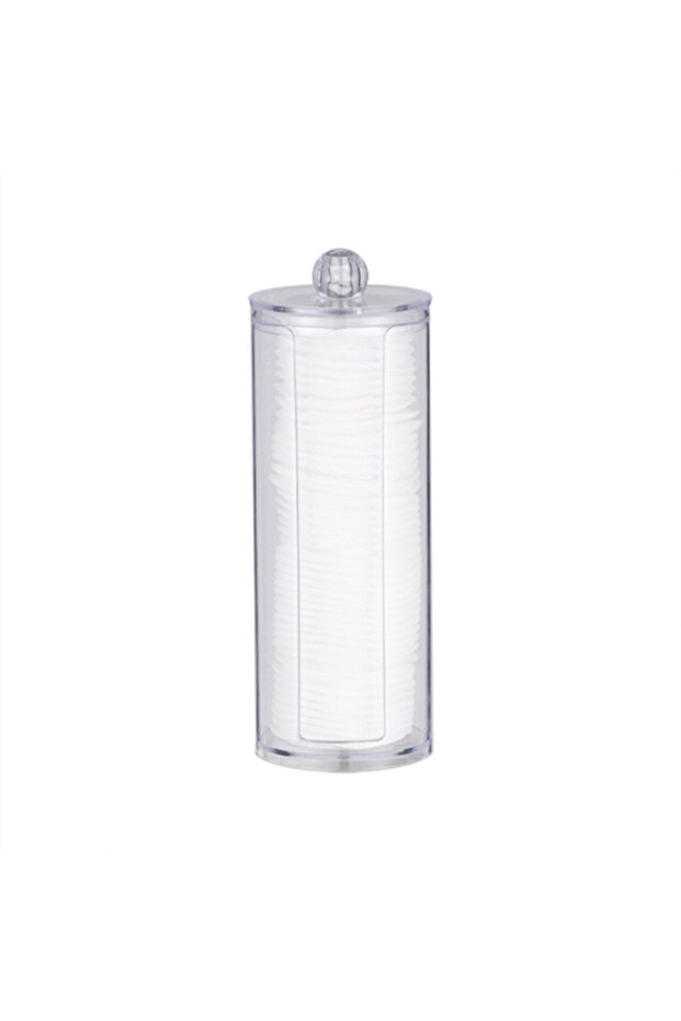 Cotton pad storage box - 1