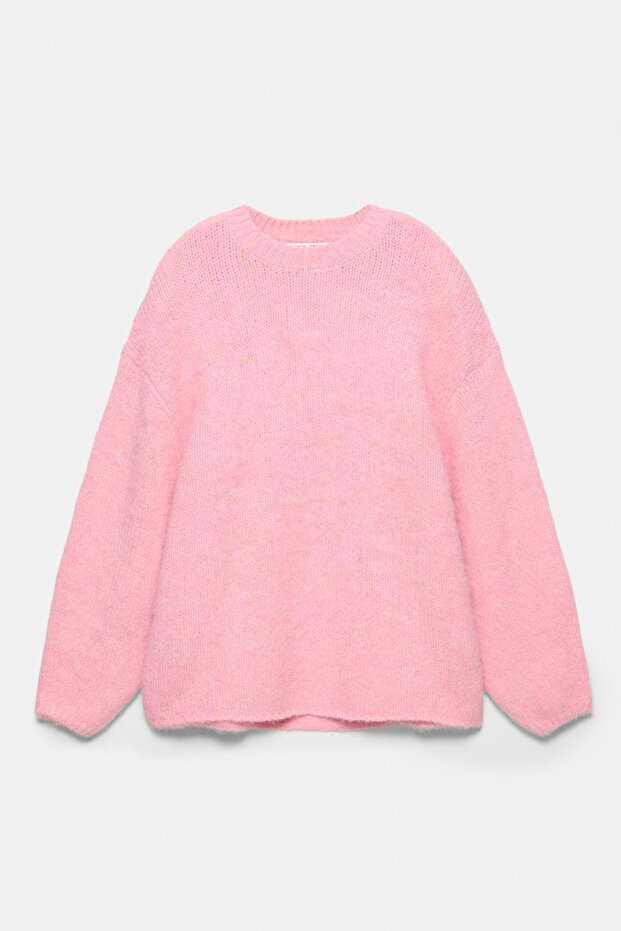 Pembe bisiklet yaka kazak - 6