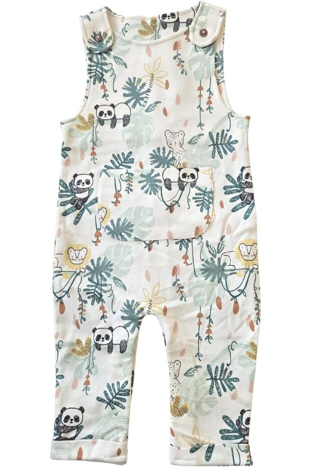 Panda Romper Jumpsuit for Baby Girls