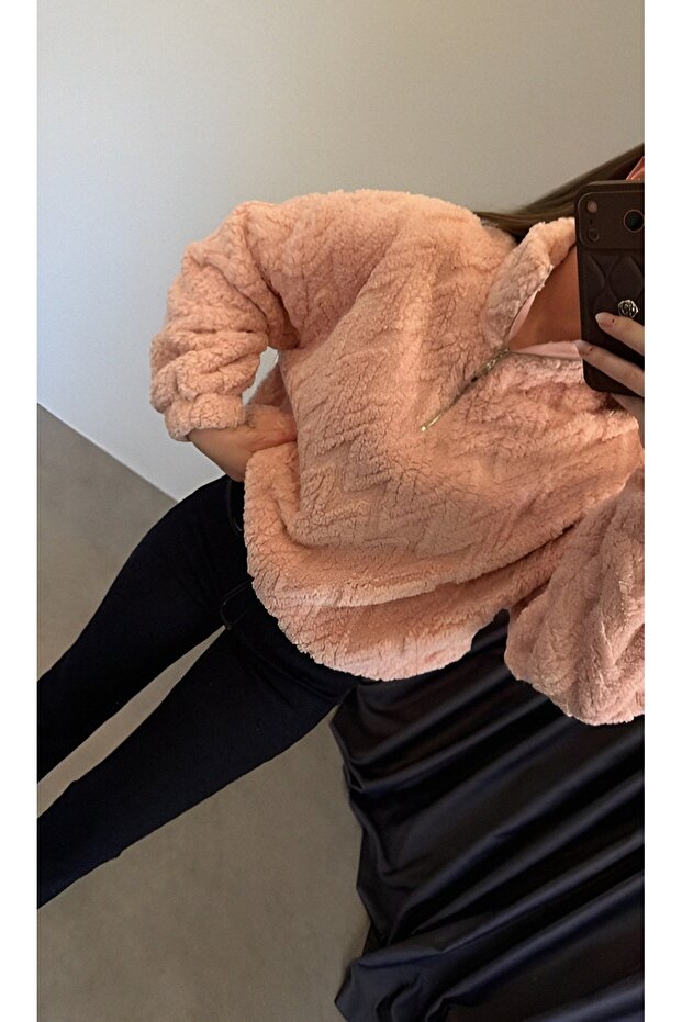 Peluş Sweatshirt - 2