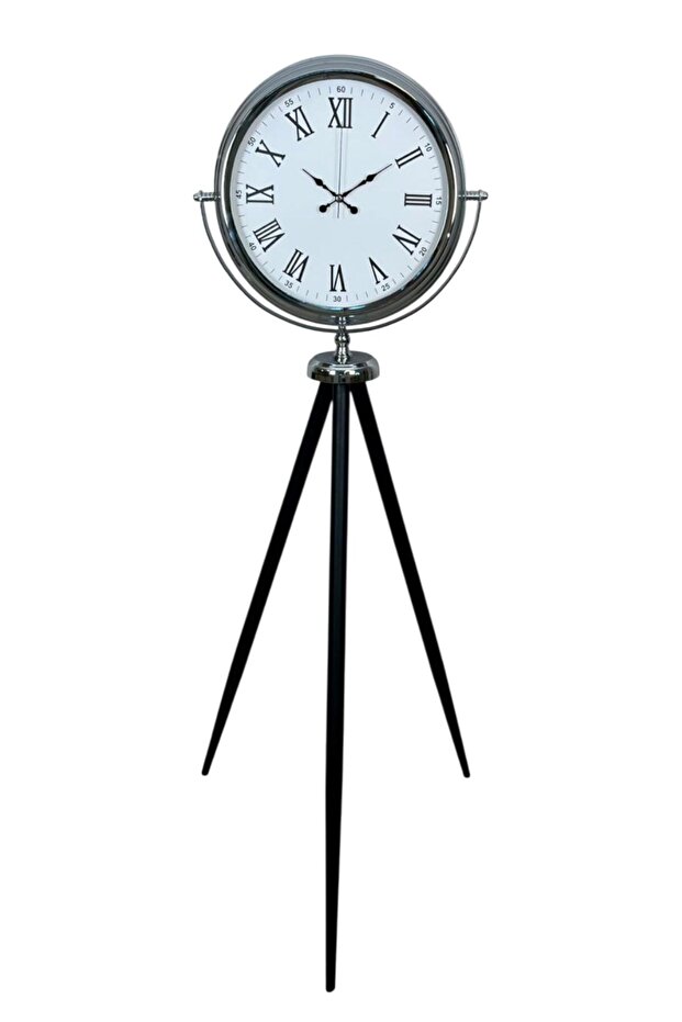 ساعة كروم أسيتيليت ذات حامل ثلاثي القوائم - 2