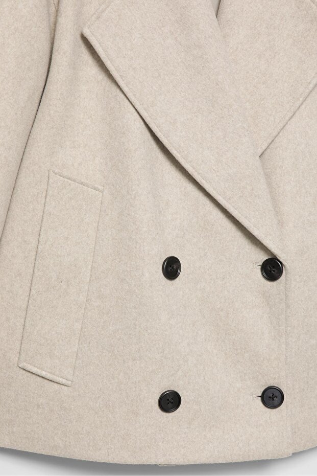 Yumuşak kısa kaşe kaban - 7