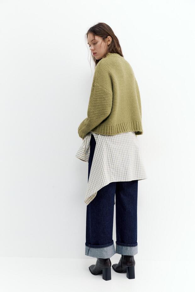 Kalın örgü kazak - 5