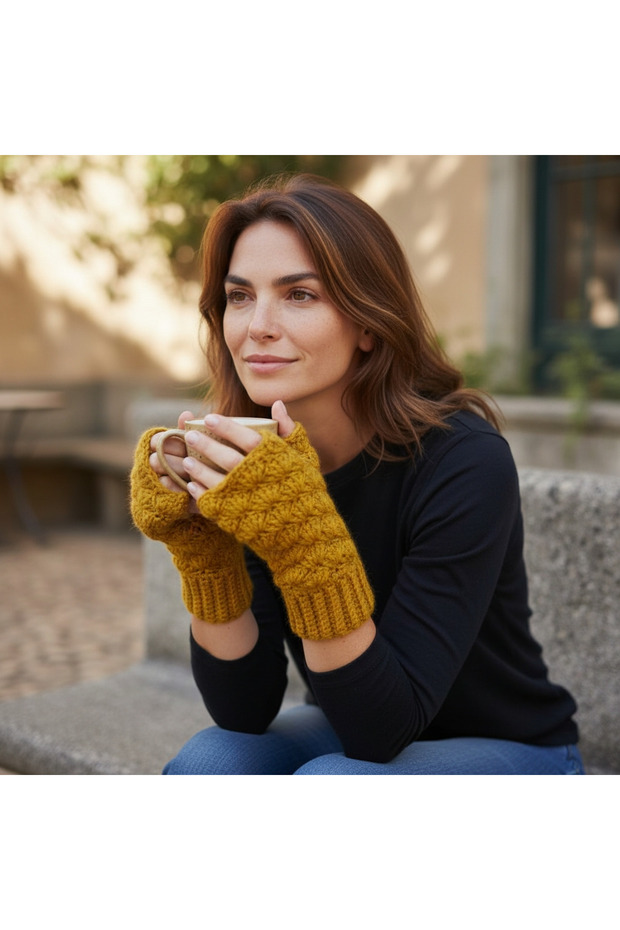 Parmaksız Eldiven - 3