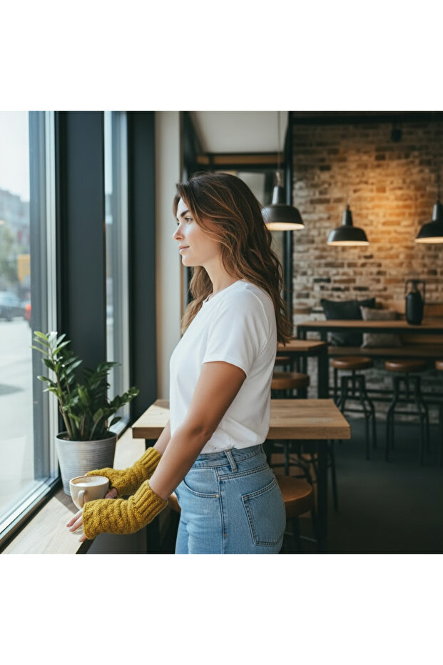 Parmaksız Eldiven - 4