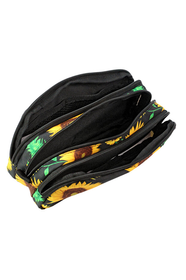 Triple Pouch-Three Compartment Pencil Case - 3
