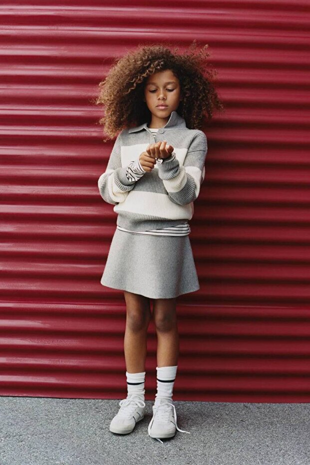 Gri Triko Takım - 1