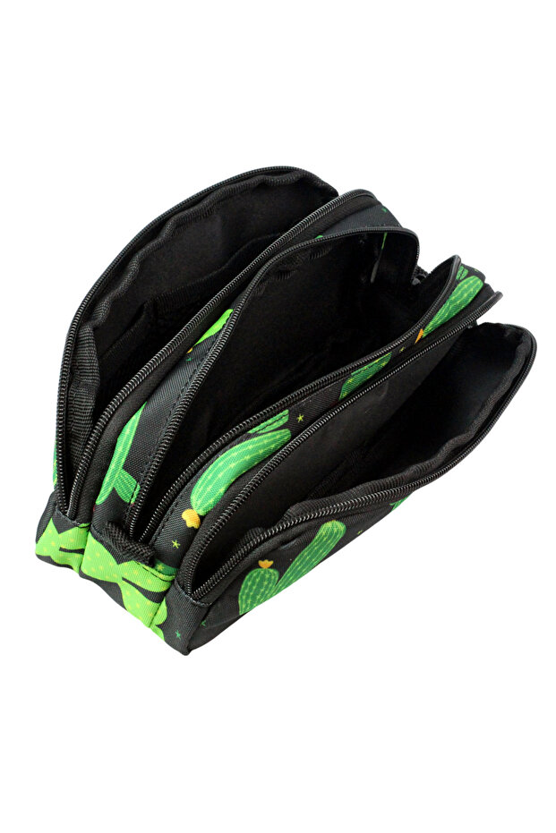 Triple Pouch-Three Compartment Pencil Case - 3
