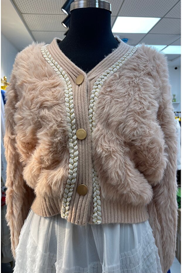 İthal tüylü ceket - 2