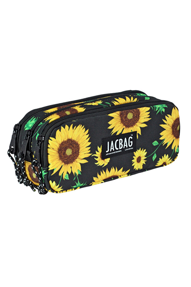 Triple Pouch-Three Compartment Pencil Case - 2