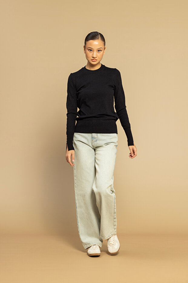 تريكو أساسي برقبة دائرية - 1