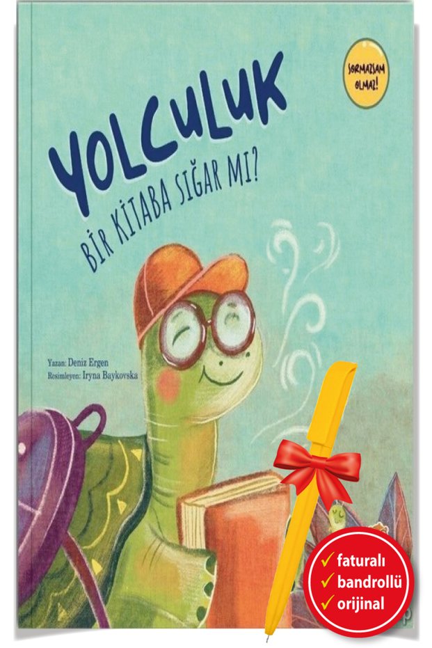 Alfa Kalem+ Yolculuk Bir Kitaba Sığar mı ? (Deniz Ergen) Yeni Çocuk Edebiyat-Sincap Kitap