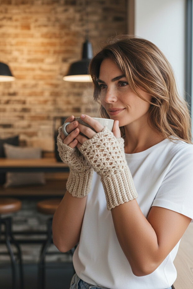 Parmaksız Eldiven - 1