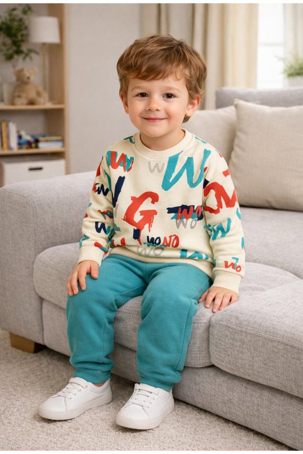 Boys' Top-Bottom Transitional Set