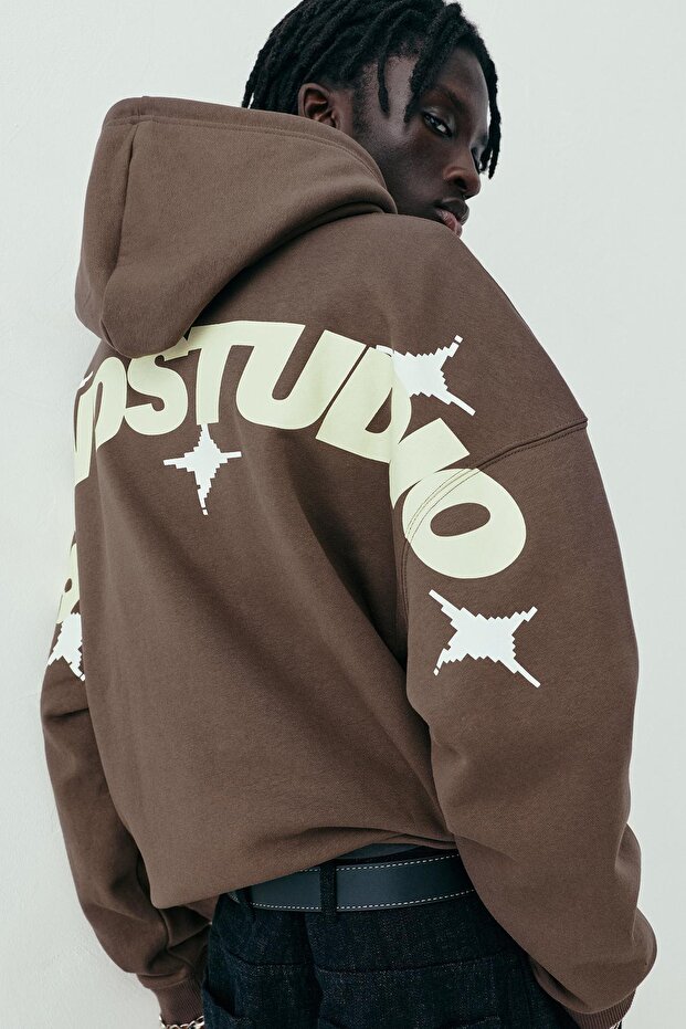 STWD Studio kapüşonlu sweatshirt - 1