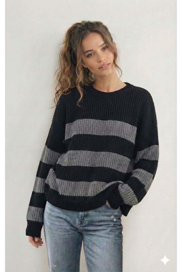 Women's Thessaloniki Knitted Crew Neck Sweater