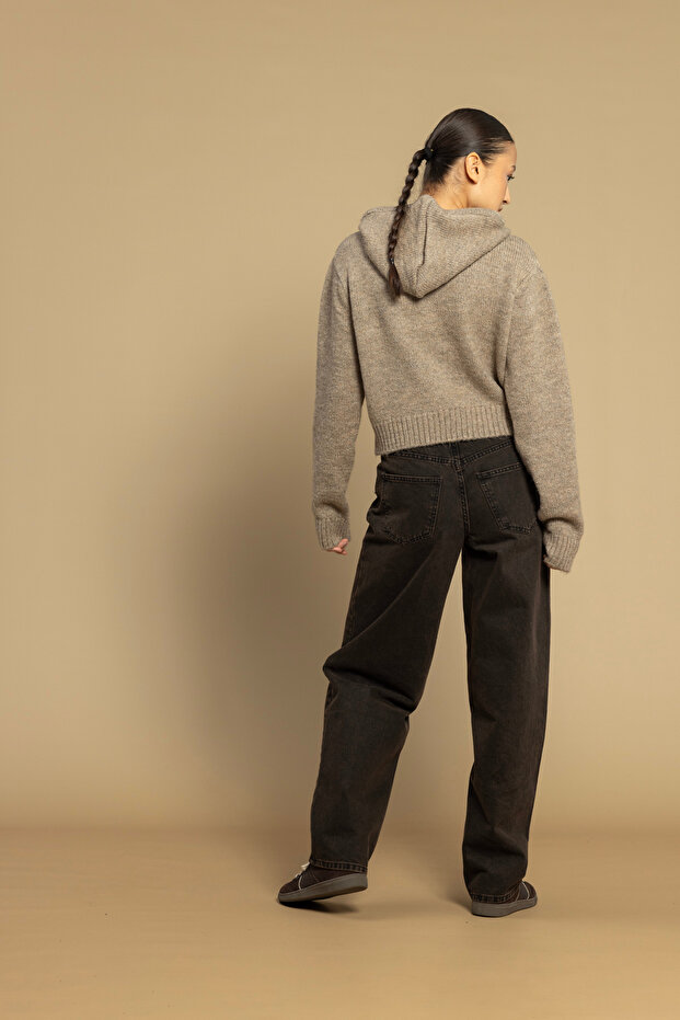 KAPÜŞONLU TRİKO KAZAK - 4