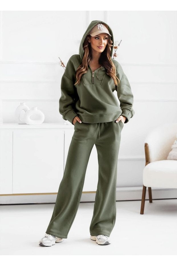 Plus size padded tracksuit