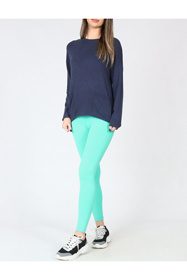 Tights, turquoise - 2