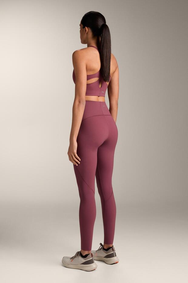 بنطال ضيق أساسي ضاغط عالي الارتفاع يصل إلى الكاحل - 4