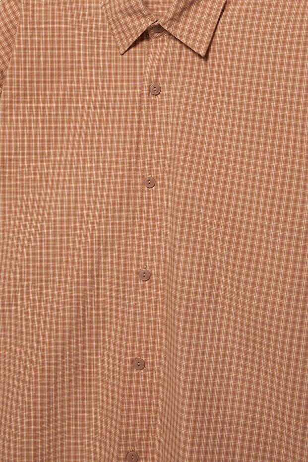 Turuncu kareli gömlek - 7