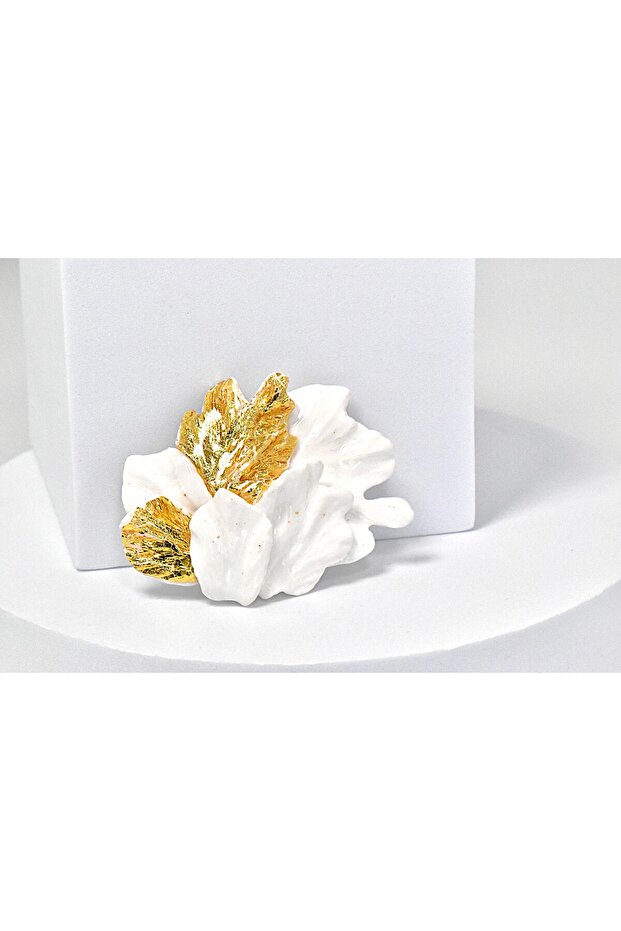 Handmade Iris brooch - 4