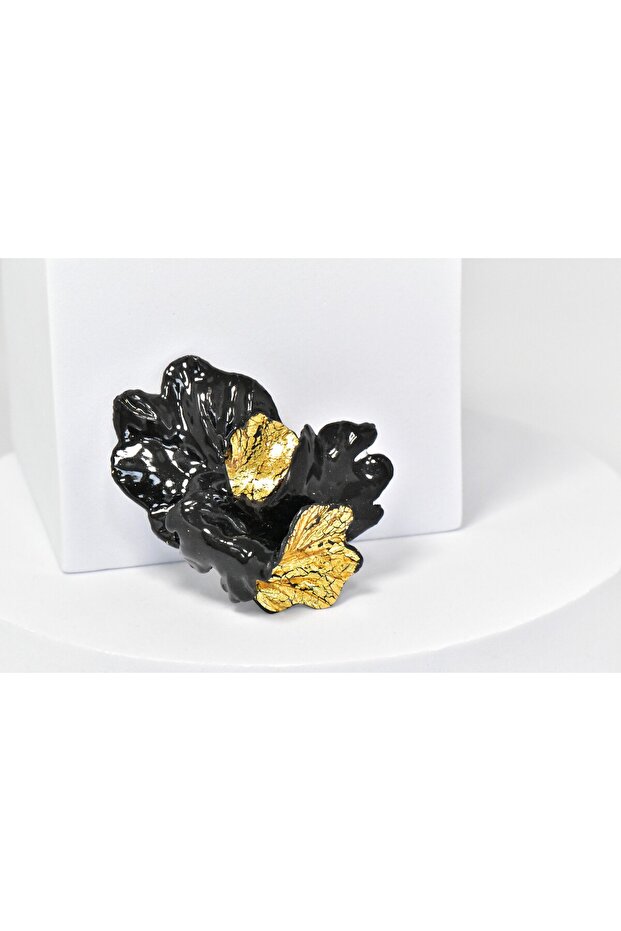 Handmade Iris brooch - 3