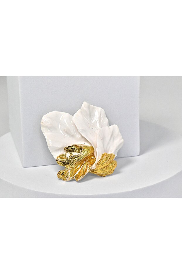 Handmade Iris brooch - 2