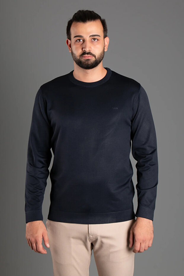 TRİKO KAZAK LACİVERT - 4