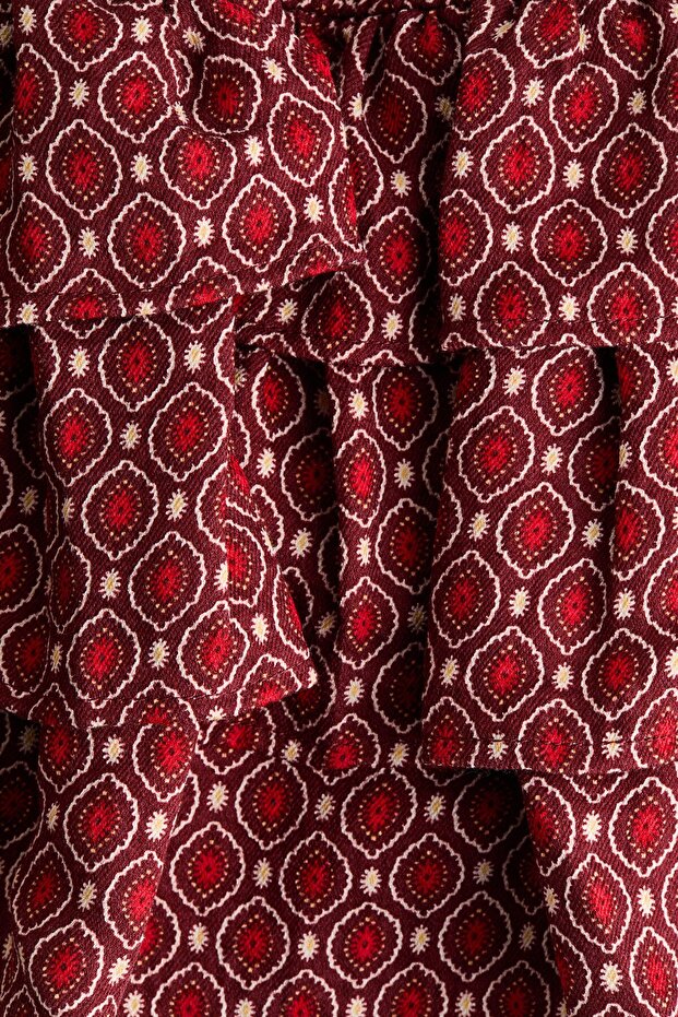 Katlı Şort Etek - 2