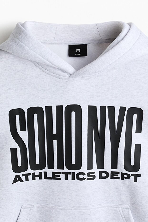 Kapüşonlu Üst Loose Fit - 7