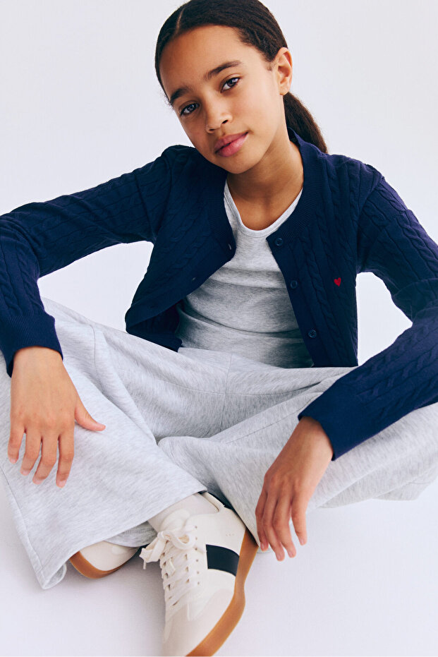 Çift Bel Bantlı Jogger Pantolon - 3