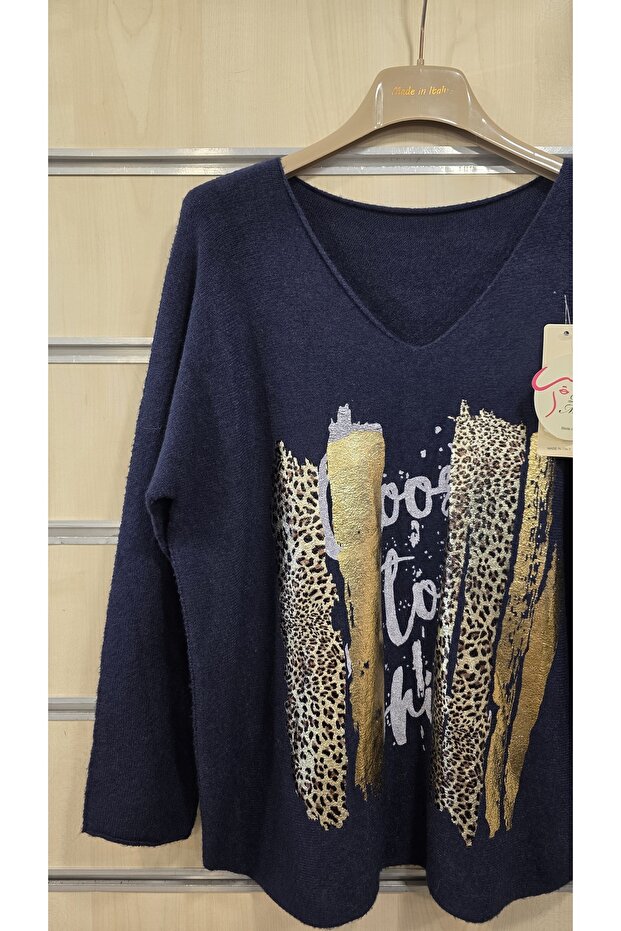 سترة بنمط الفهد المذهب - 2