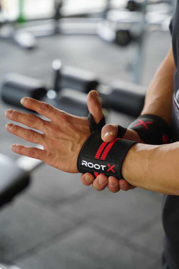 WRIST WRAPS BİLEKLİK - PADDED LIFTING STRAPS 2' Lİ SET - 4