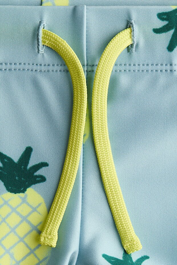 Baskılı Kısa Şort Mayo - 2