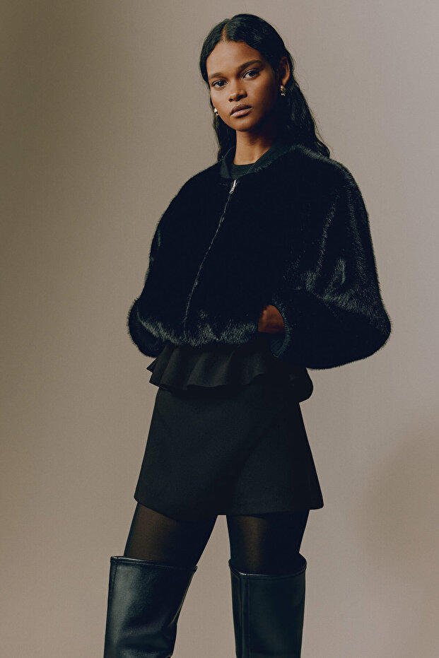 Anvelop Şort Etek - 1