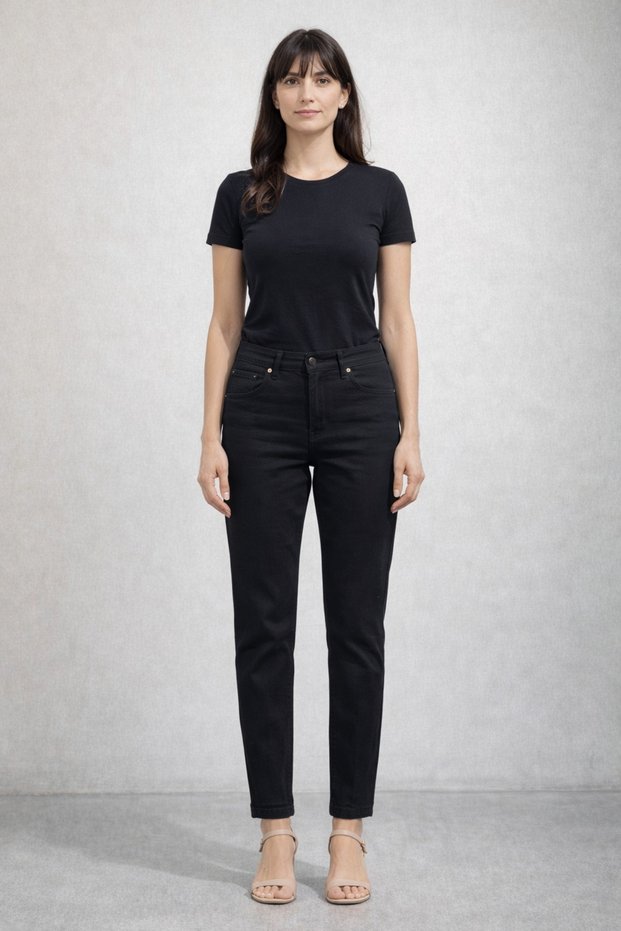 Upper Pocket Canvas Skinny Leg Trousers