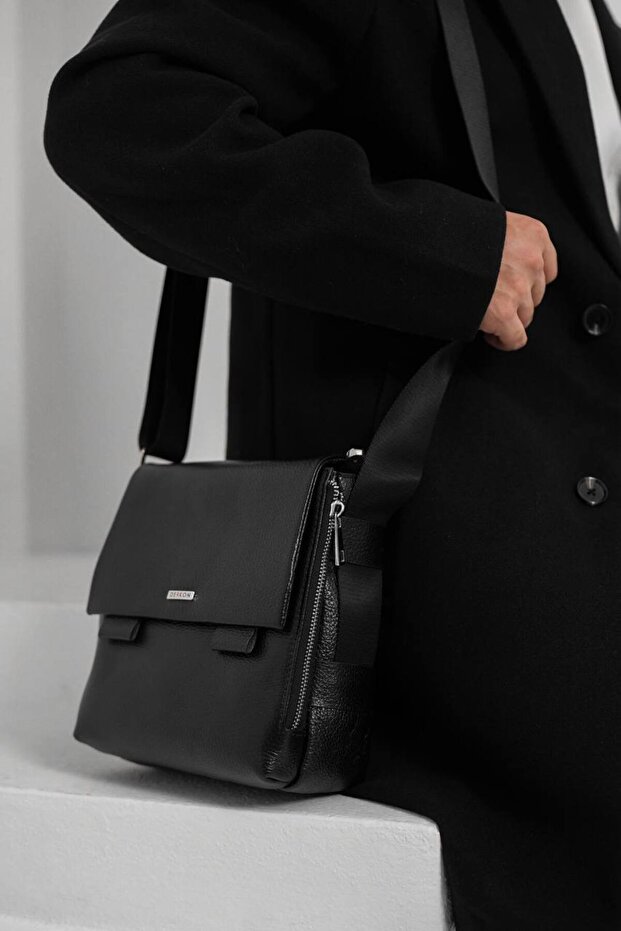 Malaga Genuine Leather Crossbody Men's Bag