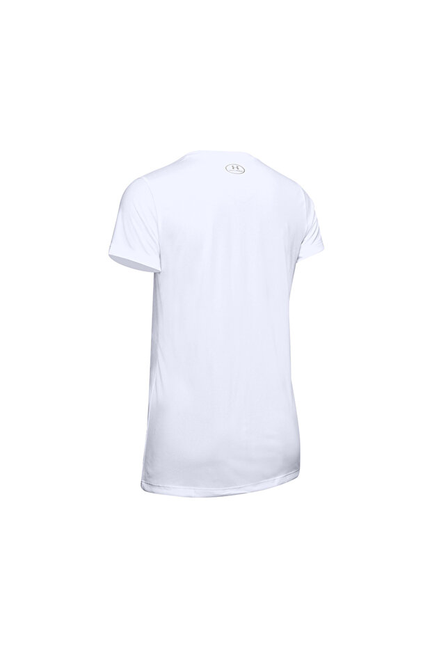 Tech SSV Solid Kadın T-Shirt - Beyaz - 2
