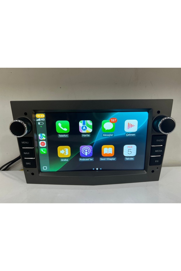 OPEL ANDROİD MULTİMEDYA CARPLAY 4/64 PRO FÜME - 6