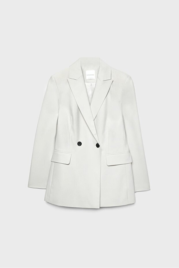 Vücuda oturan blazer - 6