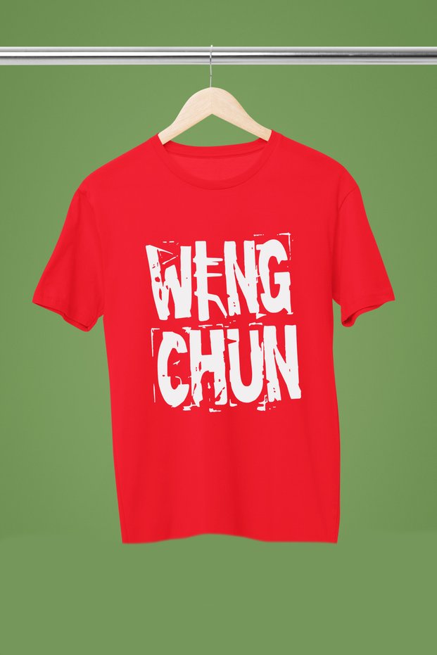 Kung-Fu Sports Printed 100% Cotton Short Sleeve Regular Fit T-Shirt