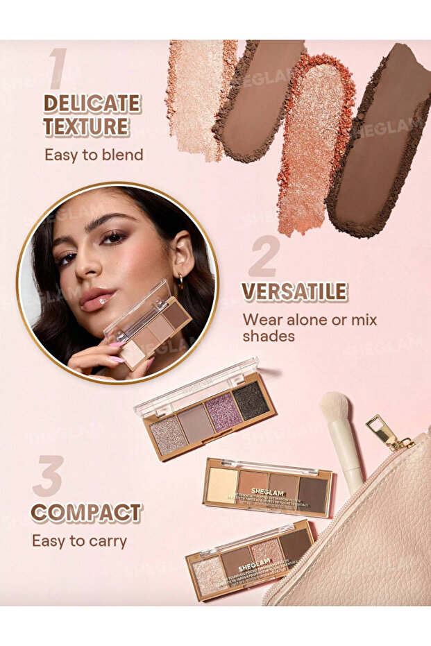 Essential Square Eyeshadow Quad - 4