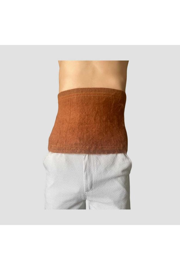 Camel Hair Waist Belt Waist Corset Protecting from Cold
