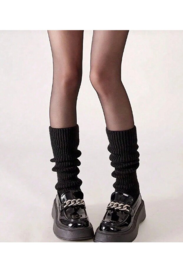 Black Knitted Leggings – Stylish, Warm, and a Perfect Match